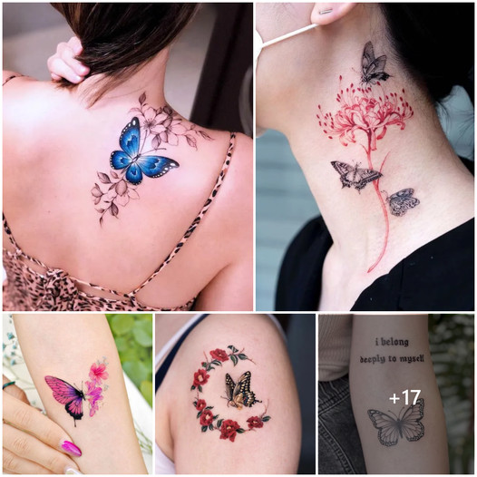 88 Beautiful and Individual Butterfly Tattoos