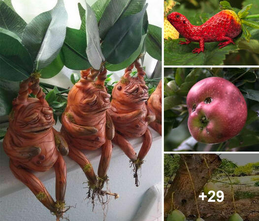 Captivating Curiosities: Unveiling Extraordinary Plants and Fruits That Intrigue and Fascinate Viewers