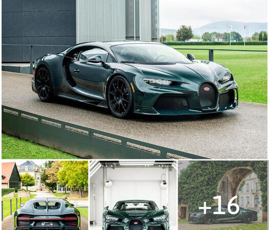 The Green Carbon Masterpiece: Introducing the 400th Bugatti Chiron, a Symbol of Excellence-07