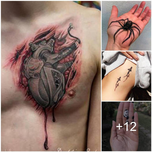 Lifelike ArtisTry: Unveilιng the AstonisҺιng Beauty of 3D tattoos.