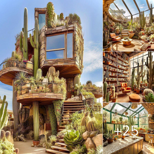 Explore the beautıful cactus house