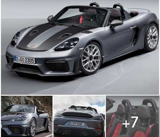 New 2023 Porsche 718 Spyder RS revealed as 493bhp roadster