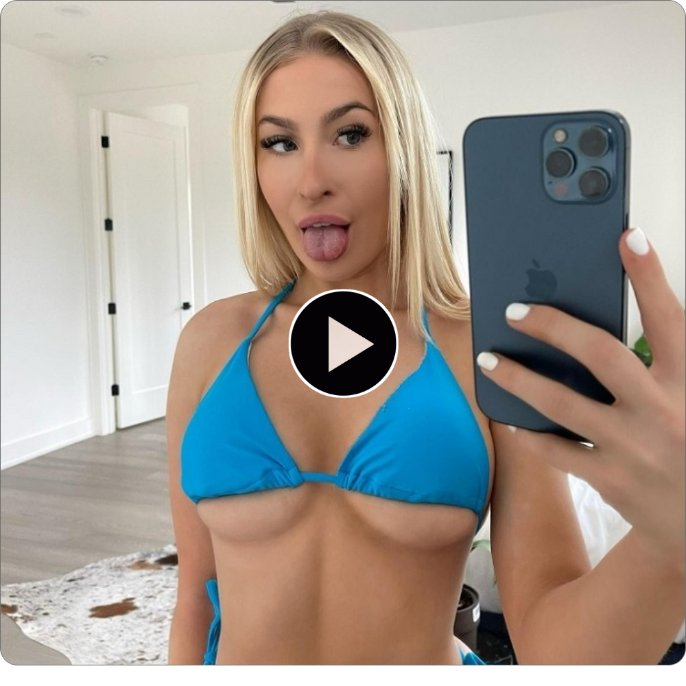 Boxer and OnlyFans star Astrid Wett takes underboob to extremes as she sticks her tongue out in very cheeky ʙικιɴι pic