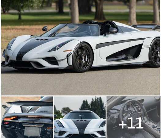 This Insane 1,500 Hp Koenigsegg Regera could Fetсh Up To $3.5 Million at auction