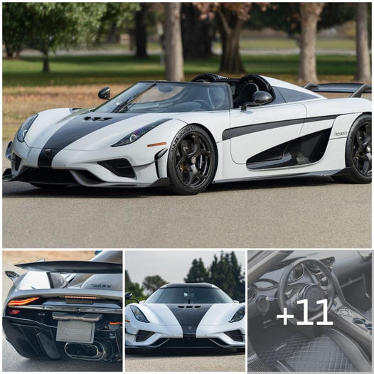 This Insane 1,500 Hp Koenigsegg Regera could Fetсh Up To $3.5 Million at auction