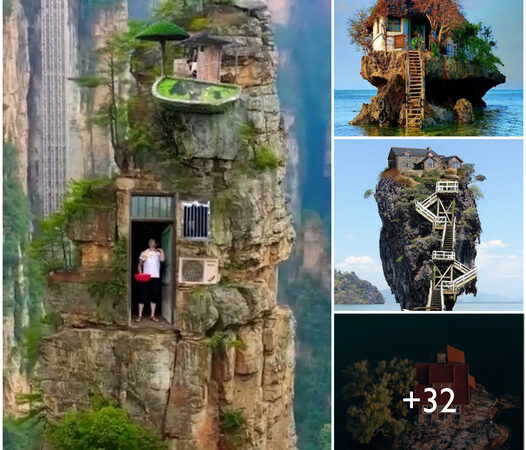 A House Perched on a Rock, Embracing Solitude and Finding Inner Strength in a Solo Journey