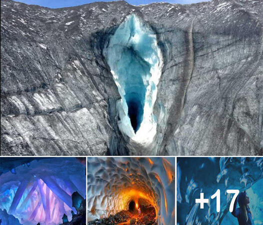 The most bizarre ice caves in the world