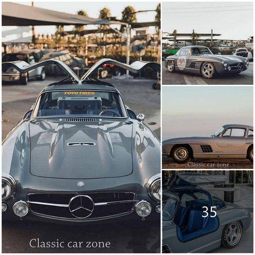 The Renaissance of an Automotive Icon: Reviving the Glory of the 1955 Mercedes Benz 300SL Gullwing