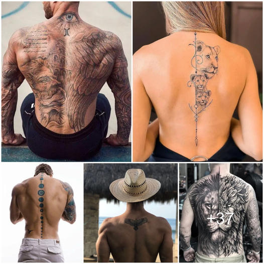 42 Most Awesome Back Tattoo Ideas in 2023