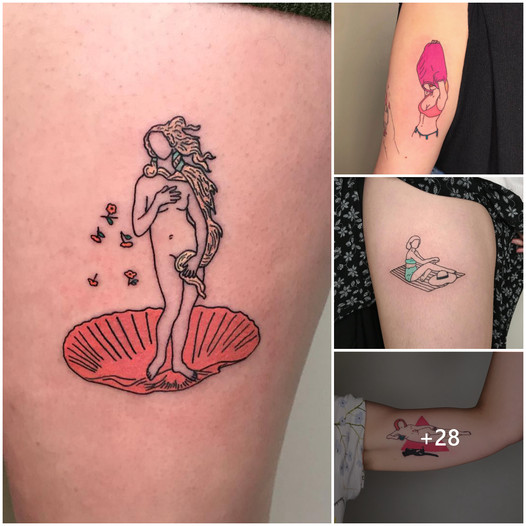 Discover Shannon Wolf’s vibrant and NosTlgic tattoos, which are influenced by vintage art.