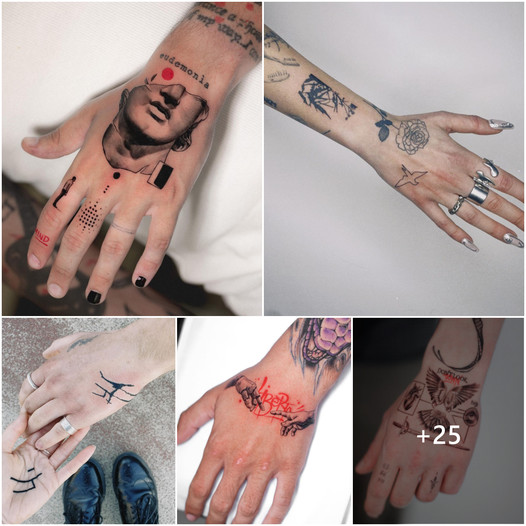 25 Best Hand Tattoos to Inspire You