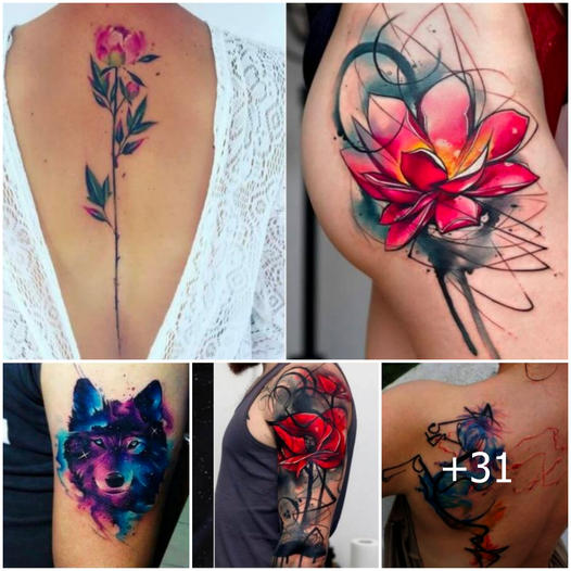 Trending Now: Watercolor Tattoos Unleashed! Learn the Technique and Preserve the Art with Proper Aftercare.