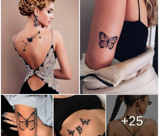 Artistic Expression: Embrace the Beauty of Black Butterfly Tattoos