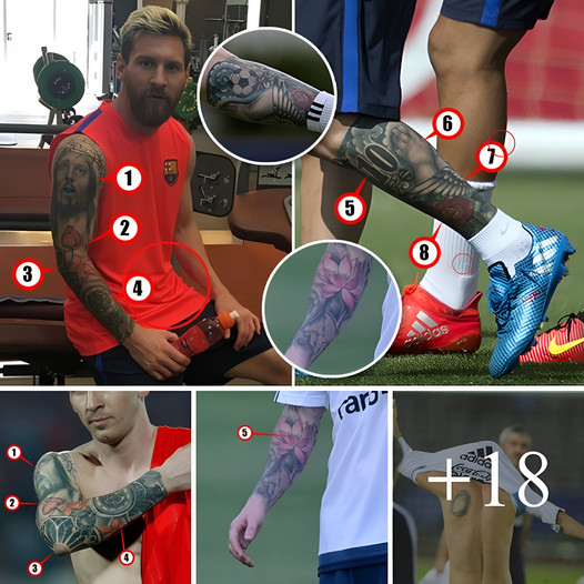 Decoding the True Significance of Messi’s Tattoos, Including the Recently Concealed Ones