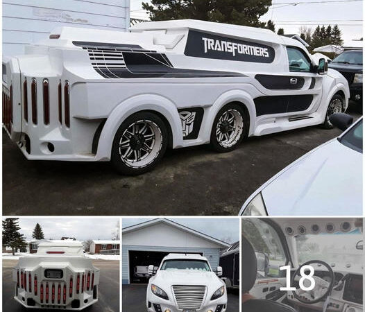 To own this Chevrolet Avalanche, you must be a die-hard fan of the Transformers.