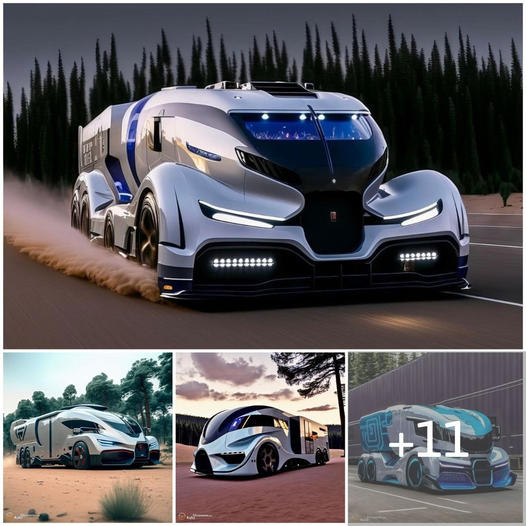 Experience an Unforgettable Adventure with the Innovative Bugatti RV SUV Concept by FlybyArtist