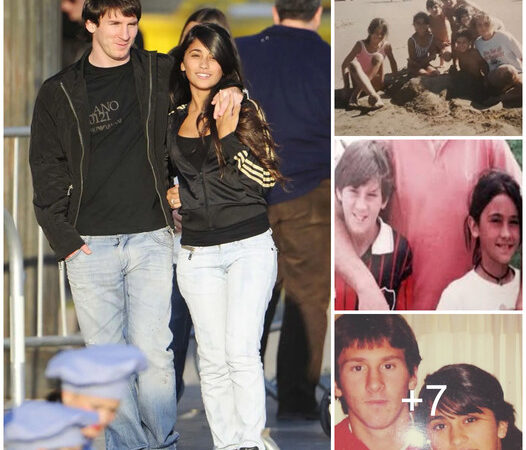 Unseen childhood photos of Lionel Messi and his glamorous lover Antonella Rocuzzo