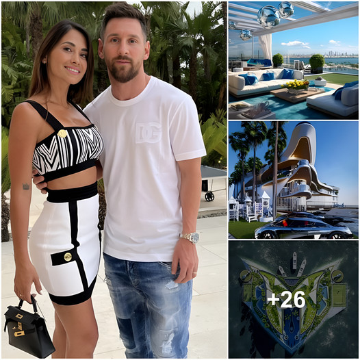 Exploring Lionel Messi’s Lavish $413M ‘M-Shaped’ Mansion with Three Helipads and Every Conceivable Amenity