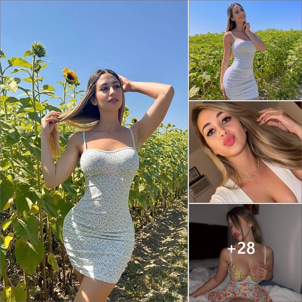 Mariam Olivera Radiates in Stunning White, Flaunting Her Enchanting Beauty