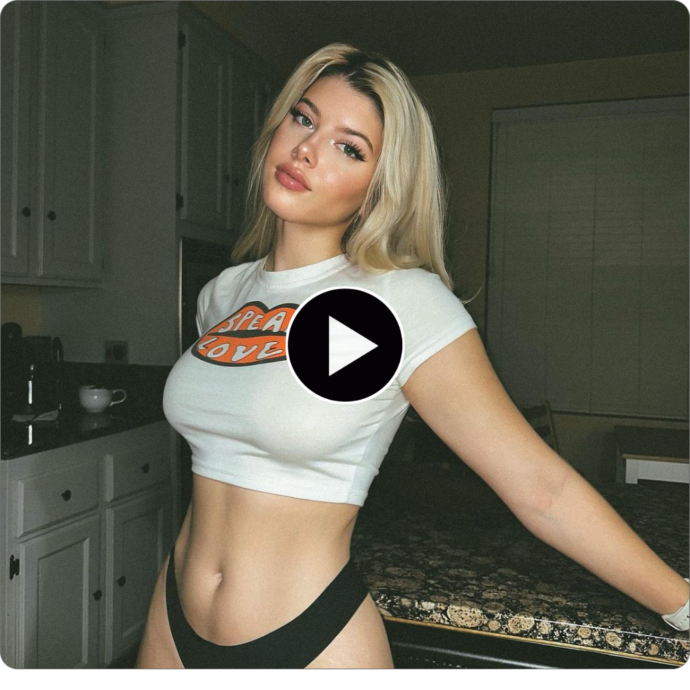 Gabi Champ shows off her figure in a tight outfit