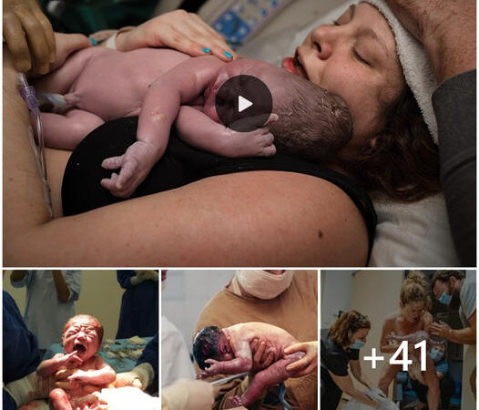 The Emotional Home Birth Journey Surrounded By Loved Ones: Welcoming Baby To The World. (Video)