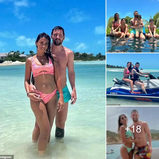 Lionel Messi and Wife Antonela Roccuzzo Share Vacation Photos from Special Getaway, Marking a Milestone in Messi’s Playing Career